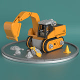 Maxbell Engineering Car Birthday Gift Crane 4 in 1 Construction Truck Toys Set