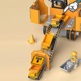 Maxbell Engineering Car Birthday Gift Crane 4 in 1 Construction Truck Toys Set