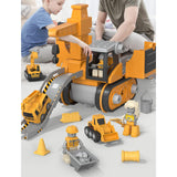 Maxbell Engineering Car Birthday Gift Crane 4 in 1 Construction Truck Toys Set