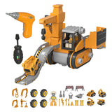 Maxbell Engineering Car Birthday Gift Crane 4 in 1 Construction Truck Toys Set