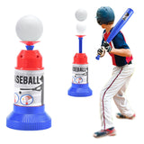 Maxbell Self Pitching Machine Baseball Practice Toy Baseball Batting Machine for Boy