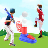 Maxbell Self Pitching Machine Baseball Practice Toy Baseball Batting Machine for Boy