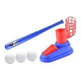 Maxbell Self Pitching Machine Baseball Practice Toy Baseball Batting Machine for Boy