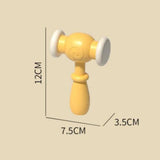 Maxbell Pounding Toy Hand Eye Coordination Whack Game Mole for Baby ToddlerChildren White