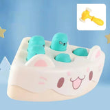 Maxbell Pounding Toy Hand Eye Coordination Whack Game Mole for Baby ToddlerChildren White