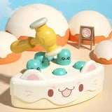 Maxbell Pounding Toy Hand Eye Coordination Whack Game Mole for Baby ToddlerChildren White