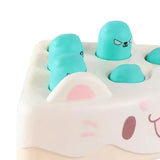 Maxbell Pounding Toy Hand Eye Coordination Whack Game Mole for Baby ToddlerChildren White