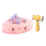 Maxbell Pounding Toy Hand Eye Coordination Whack Game Mole for Baby ToddlerChildren Pink