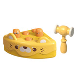 Maxbell Pounding Toy Hand Eye Coordination Whack Game Mole for Baby ToddlerChildren Yellow