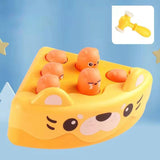 Maxbell Pounding Toy Hand Eye Coordination Whack Game Mole for Baby ToddlerChildren Yellow