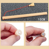 Maxbell Magnetic Fishing Pole Dexterity Operational Coordination Kindergarten Wooden