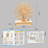 Maxbell Stem Science Kits 3D Wood Puzzle Assembly for Children Creative Gift Kids