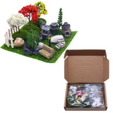 Maxbell Dollhouse Miniature Garedn Set Micro Landscape Ornaments for Micro Landscape