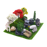 Maxbell Dollhouse Miniature Garedn Set Micro Landscape Ornaments for Micro Landscape