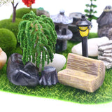 Maxbell Dollhouse Miniature Garedn Set Micro Landscape Ornaments for Micro Landscape