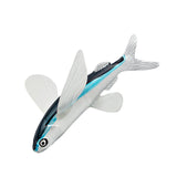 Maxbell Simulated Sea Life Animals Figurines Fish Model Toy for Birthday Cake Topper Flying Fish