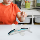 Maxbell Simulated Sea Life Animals Figurines Fish Model Toy for Birthday Cake Topper Flying Fish