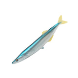 Maxbell Simulated Sea Life Animals Figurines Fish Model Toy for Birthday Cake Topper Saury