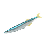 Maxbell Simulated Sea Life Animals Figurines Fish Model Toy for Birthday Cake Topper Saury