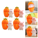 Maxbell Carrot Plush Pillow Cute Carrot Plush Doll for Holiday Birthday New Year