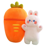 Maxbell Carrot Plush Pillow Cute Carrot Plush Doll for Holiday Birthday New Year