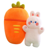 Maxbell Carrot Plush Pillow Cute Carrot Plush Doll for Holiday Birthday New Year