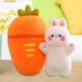 Maxbell Carrot Plush Pillow Cute Carrot Plush Doll for Holiday Birthday New Year
