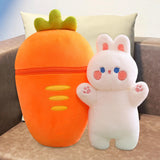 Maxbell Carrot Plush Pillow Cute Carrot Plush Doll for Holiday Birthday New Year