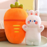 Maxbell Carrot Plush Pillow Cute Carrot Plush Doll for Holiday Birthday New Year