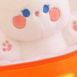 Maxbell Carrot Plush Pillow Cute Carrot Plush Doll for Holiday Birthday New Year