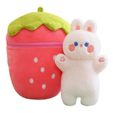 Maxbell Cute Strawberry Plush Doll Strawberry Plush Pillow for Valentine Day Kids