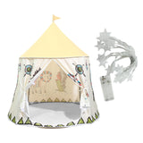 Maxbell Princess Castle Playhouse Tent Kids Play Tent for Backyard Barbecues Daycare