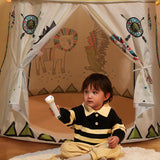 Maxbell Kids Play Tent Portable Teepee Castle Tent for Daycare Playgrounds Barbecues