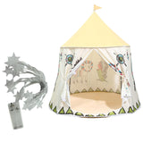 Maxbell Kids Play Tent Portable Teepee Castle Tent for Daycare Playgrounds Barbecues