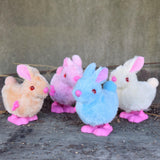 Maxbell Wind up Animal Easter Toy Bunny Jumping Chick Wind Up Toy for Kids Children