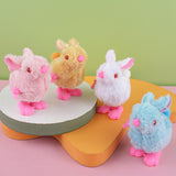 Maxbell Wind up Animal Easter Toy Bunny Jumping Chick Wind Up Toy for Kids Children