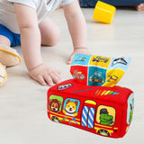 Maxbell Sensory Pull Along Tissue Box Game Motor Skill Toy for Boys and Girls Kids