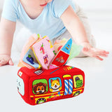 Maxbell Sensory Pull Along Tissue Box Game Motor Skill Toy for Boys and Girls Kids