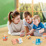 Maxbell 6 Pieces Montessori Toys Kids Learning Locks with Keys for Ages 3 Yrs+ Kids