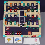 Maxbell Magnetic Alphabet Maze Board Teaching Prop Alphabet Matching Puzzle for Kids