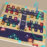 Maxbell Magnetic Alphabet Maze Board Teaching Prop Alphabet Matching Puzzle for Kids