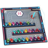 Maxbell Magnetic Alphabet Maze Letter Puzzle Montessori for Girls Boys Birthday Gift plane