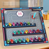 Maxbell Magnetic Alphabet Maze Letter Puzzle Montessori for Girls Boys Birthday Gift plane