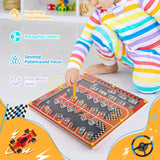 Maxbell Magnetic Alphabet Maze Letter Puzzle Montessori for Girls Boys Birthday Gift car
