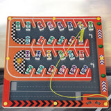 Maxbell Magnetic Alphabet Maze Letter Puzzle Montessori for Girls Boys Birthday Gift car