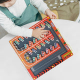 Maxbell Magnetic Alphabet Maze Letter Puzzle Montessori for Girls Boys Birthday Gift car
