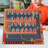 Maxbell Magnetic Alphabet Maze Letter Puzzle Montessori for Girls Boys Birthday Gift car