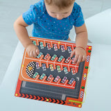 Maxbell Magnetic Alphabet Maze Letter Puzzle Montessori for Girls Boys Birthday Gift car