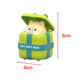 Maxbell Cat Vehicle Toys Handheld Baby Truck Car Toy for Festival Birthday Role Play green