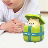 Maxbell Cat Vehicle Toys Handheld Baby Truck Car Toy for Festival Birthday Role Play green